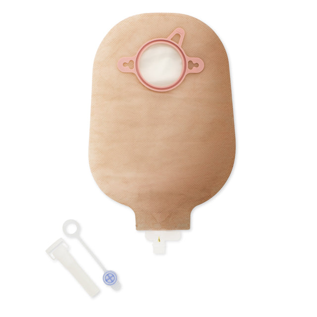 18423 Bolsa para urostomía de 2 piezas ultra-trasparente aro 57mm. 10 piezas