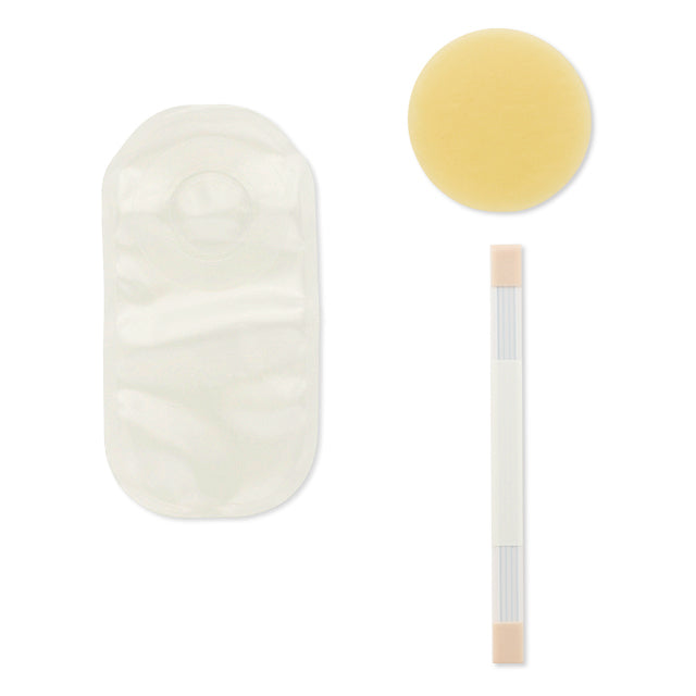 3777 bolsa para ostomía -prematuro transparente de 15 mm. 15 piezas