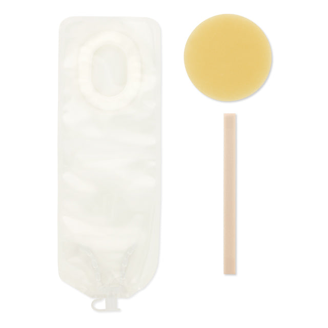 3778 bolsa para ostomía -neonato transparente 35 x 22 mm. 15 piezas