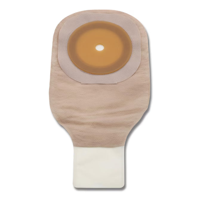 8631 Bolsa drenable premier para ostomía de 1 pieza trasparente marco- adhesivo 64mm. 10 piezas