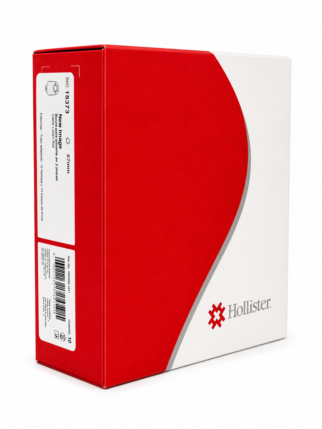18373 Bolsa cerrada para ostomía en sistema de 2 piezas opaca, Filtro. 30 piezas aro de 57 mm