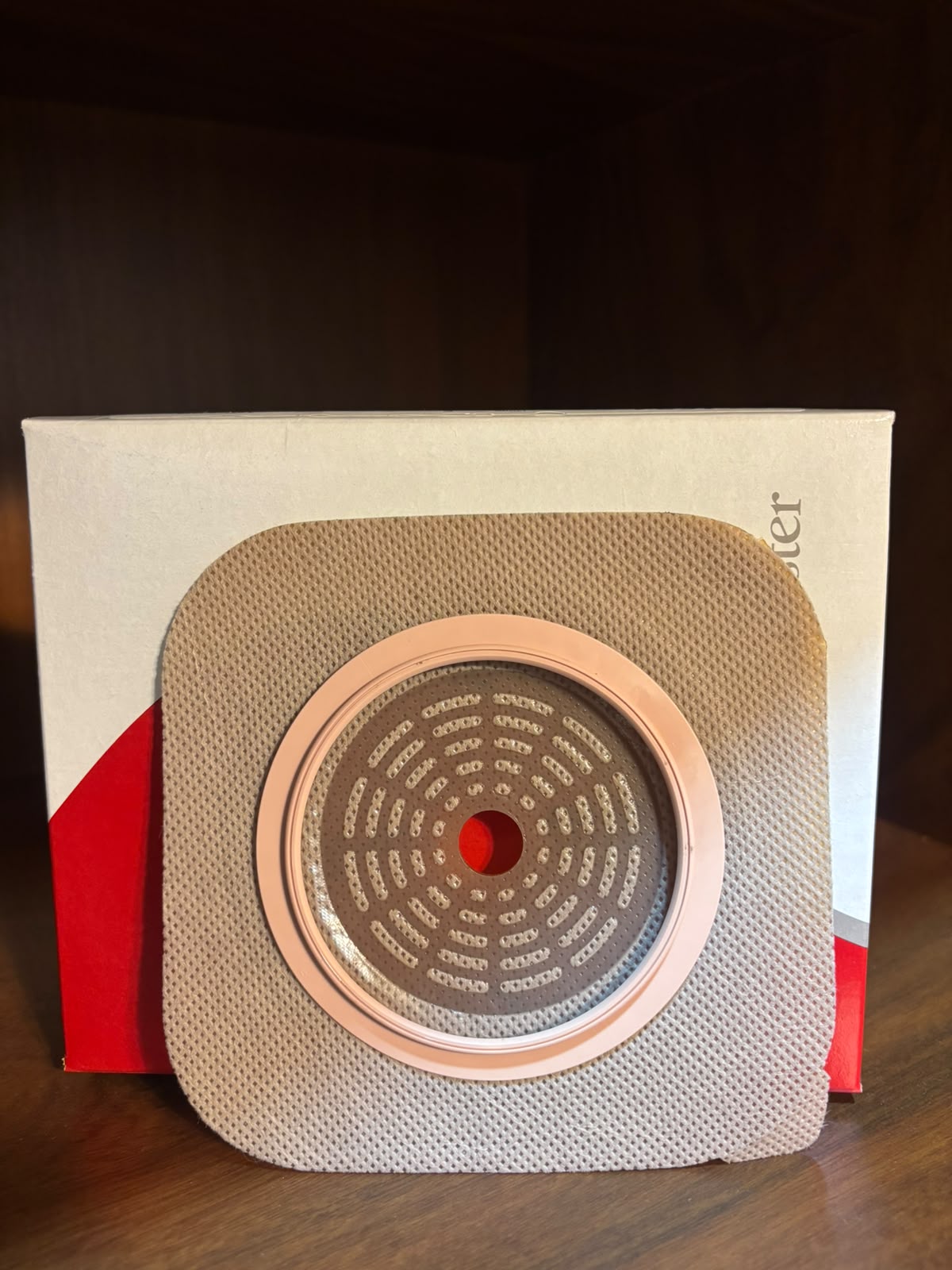 14604 barrera cutánea para ostomía en sistema de 2 piezas marco adhesivo . 5 piezas 57 mm aro flotante de 70 mm