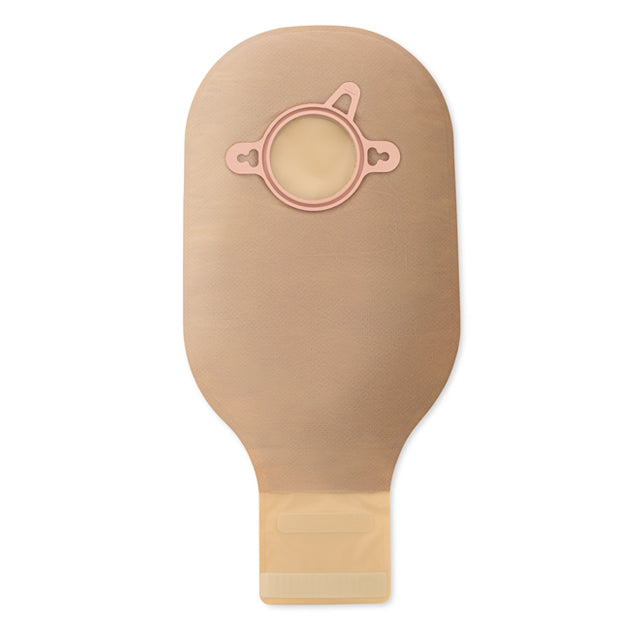 18134 New image Bolsa drenable para ostomía de 2 piezas trasparente. 70 mm , 10 piezas