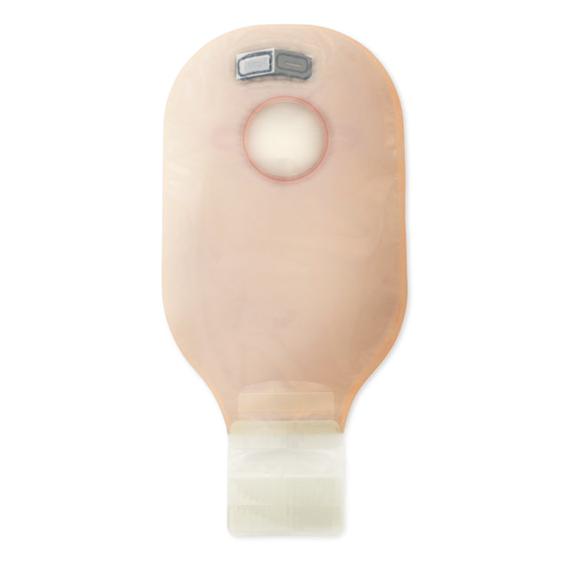 18184 Bolsa drenable para ostomía de 2 piezas opaca filtro, aro 70mm. 10 piezas