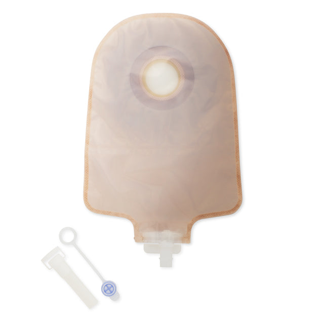 8460 Premier, Bolsa Para Urostomía trasparente, con marco adhesivo microporoso, con dorso confort, con barrera cutánea plana flextend recortable hasta 64mm